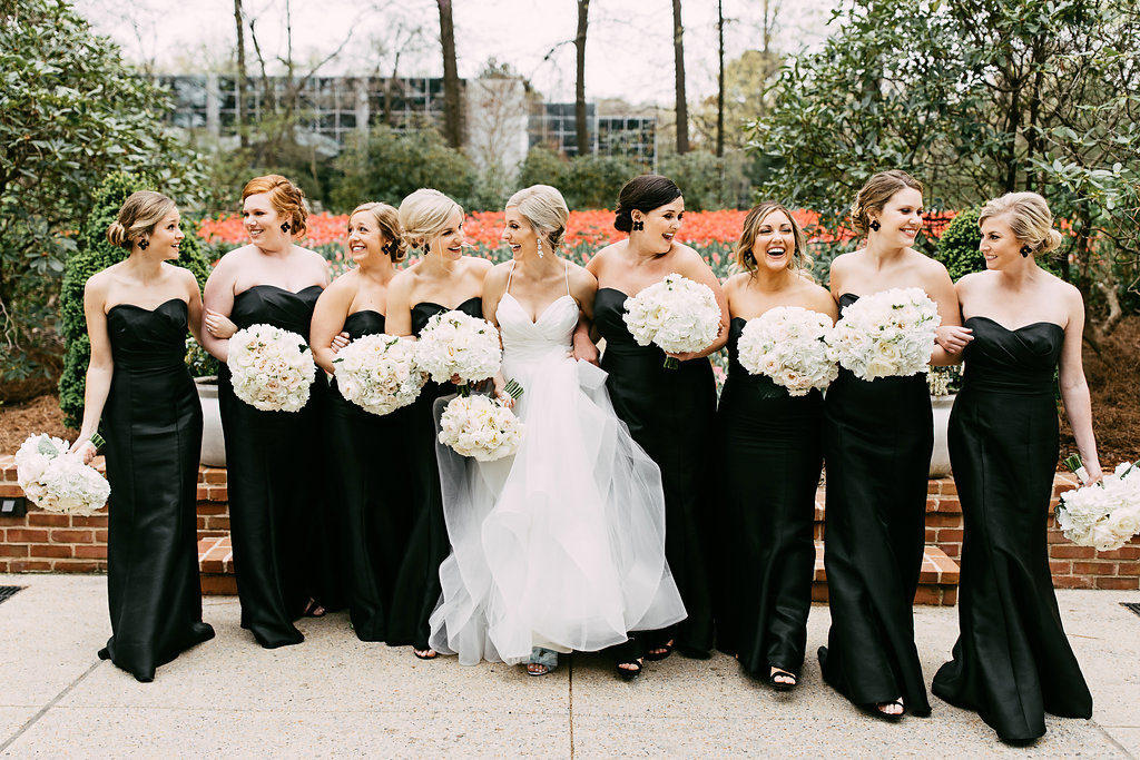 black-bridesmaids-dresses