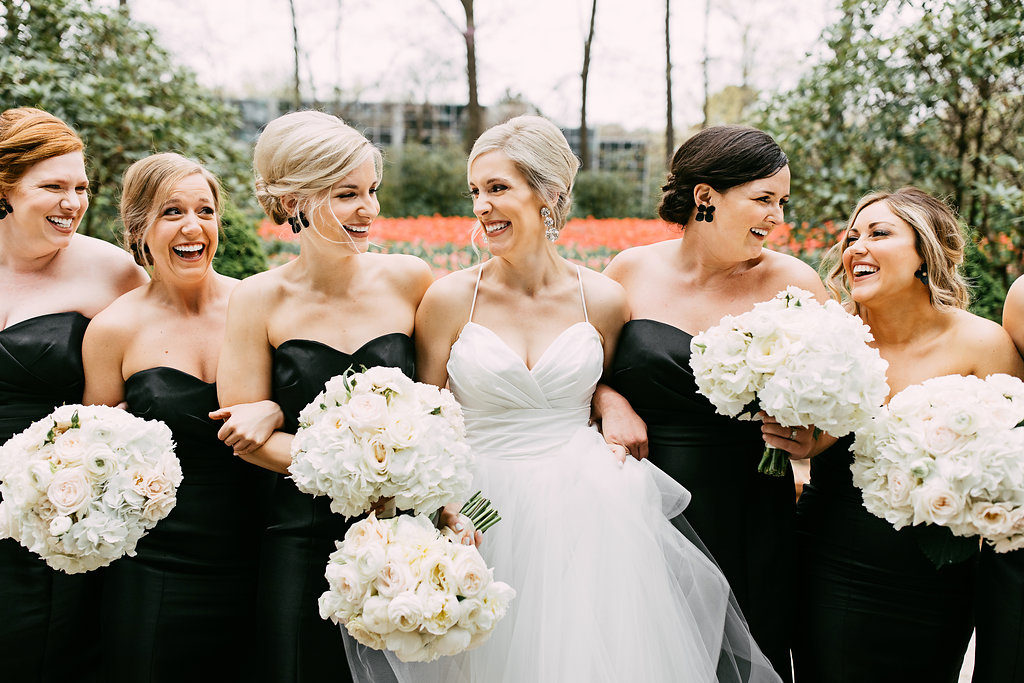 black-bridesmaids-dresses