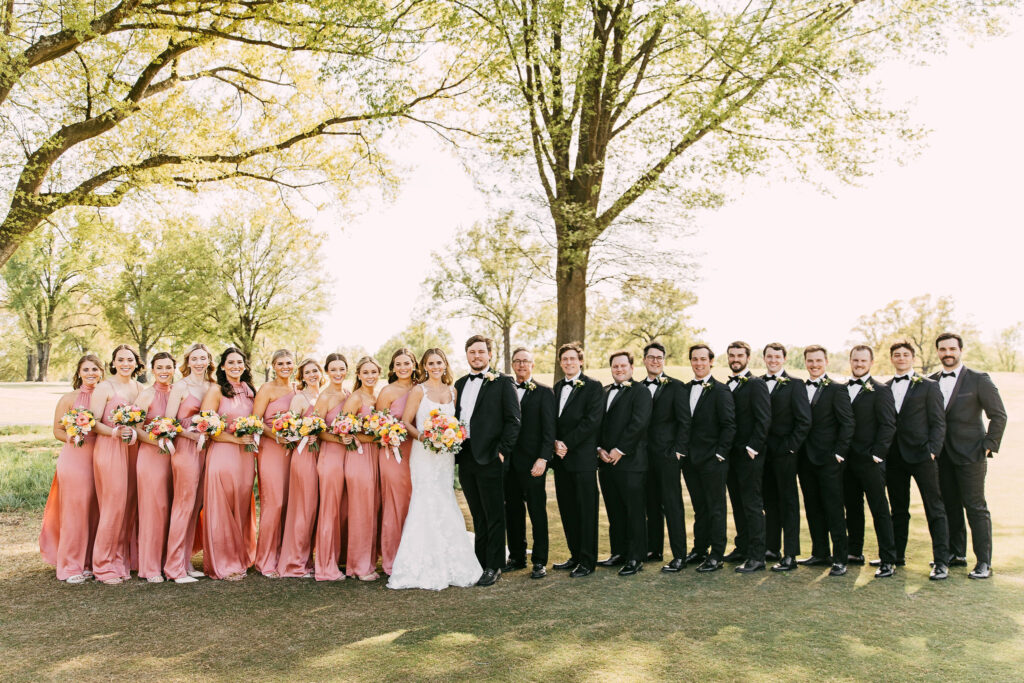 Chickasaw Country Club wedding in Memphis, TN