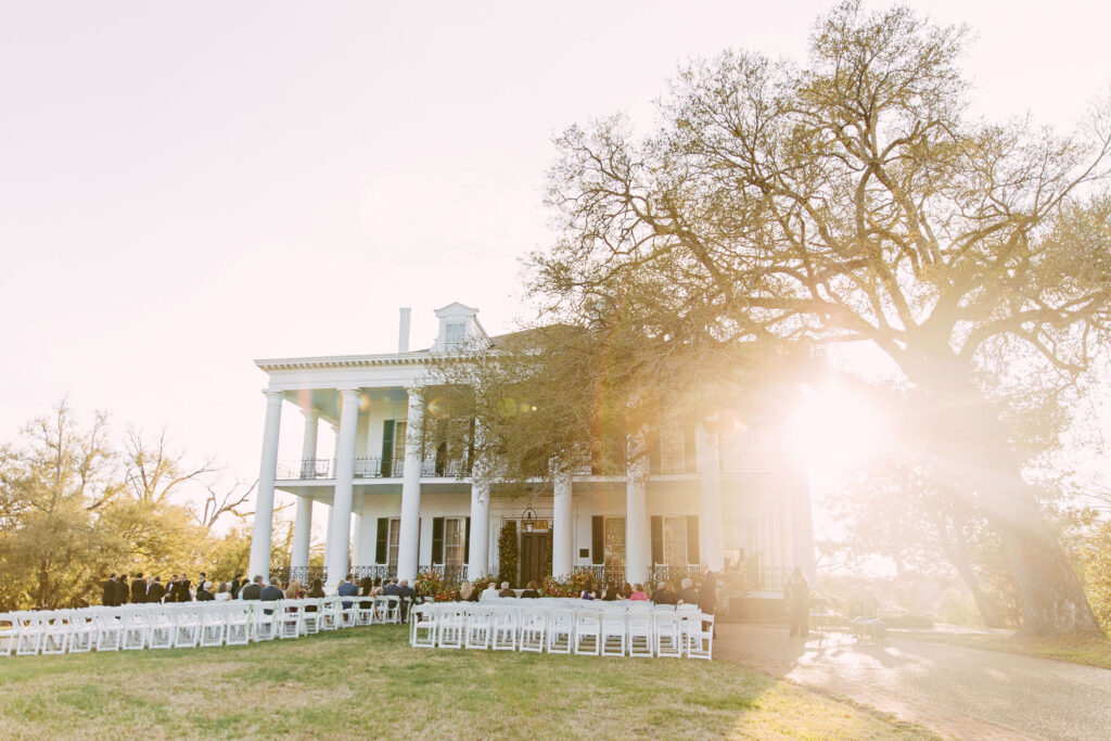Dunleith plantation wedding