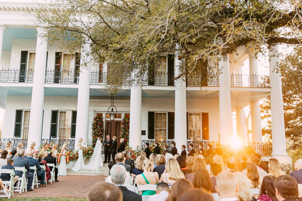 Dunleith plantation wedding