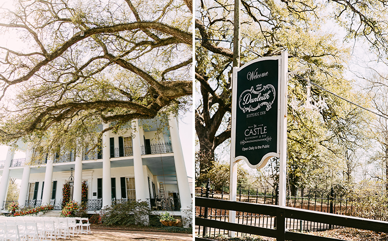 Dunleith plantation wedding