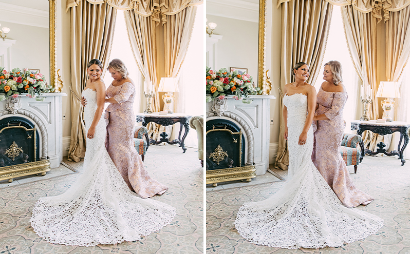 Dunleith plantation wedding