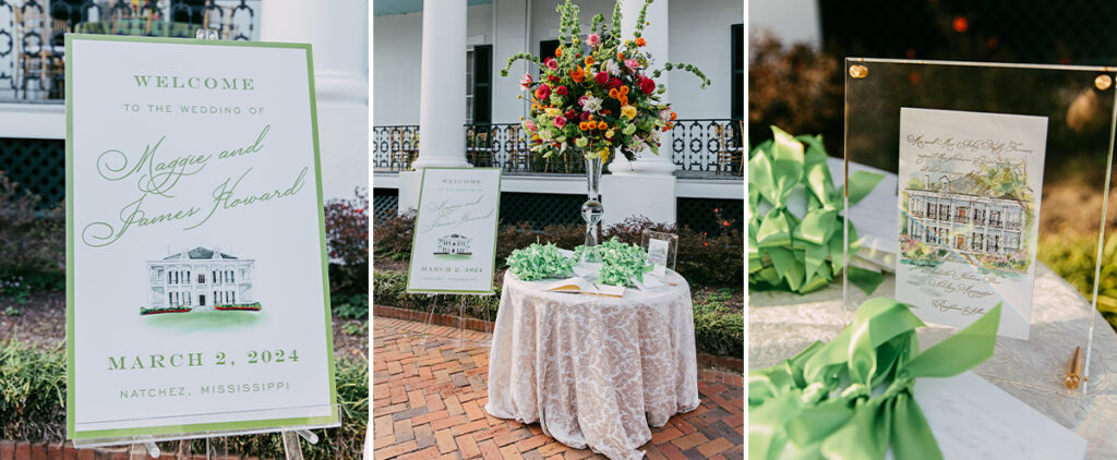 Dunleith plantation wedding