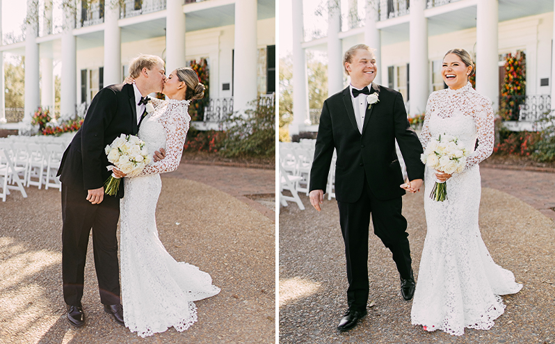 Dunleith plantation wedding