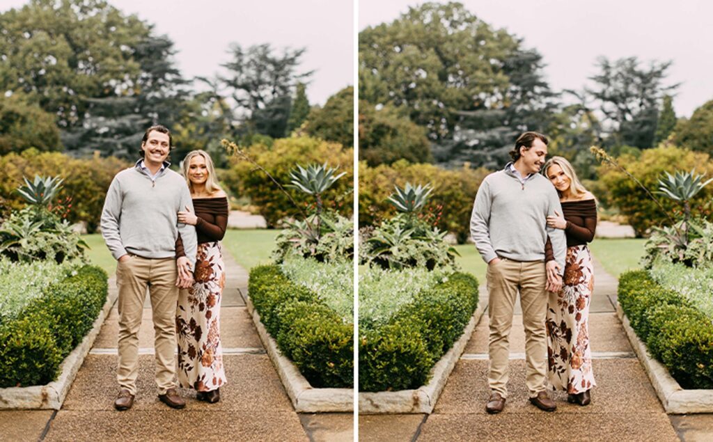 Botanic Gardens Engagement Session
